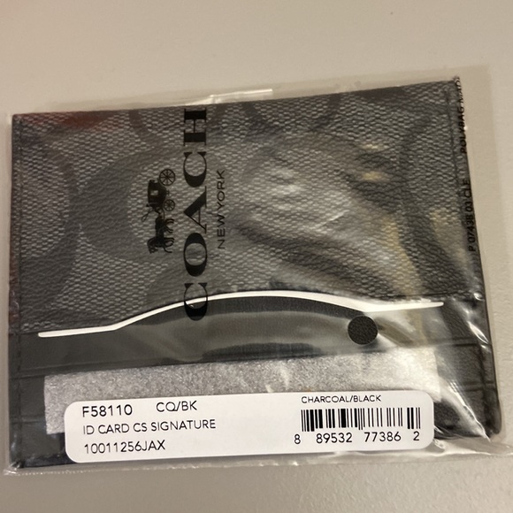 Coach Bags Coach Slim Id Card Case In Signature Canvas Poshmark